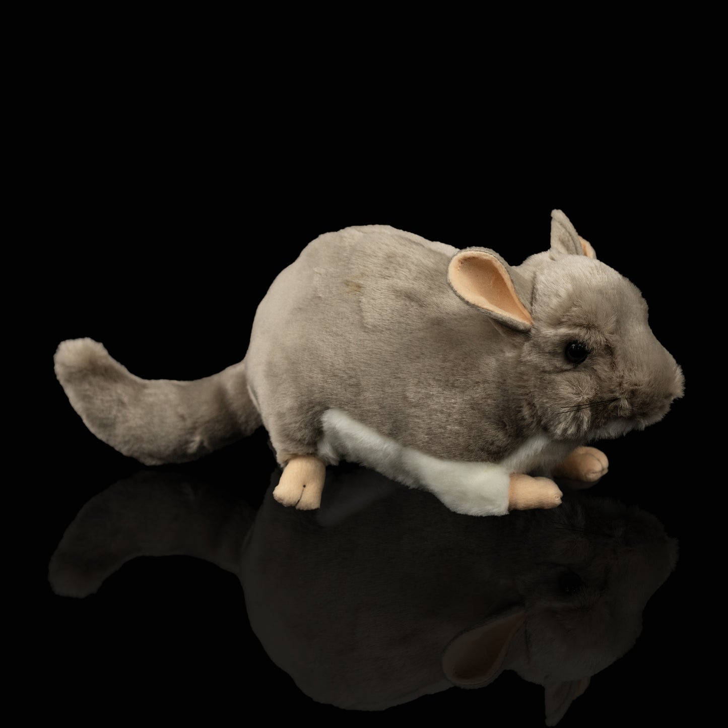 Brinquedo de pelúcia macio de roedor chinchila