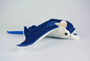 Blue Manta Ray Soft Stuffed Plush Toy