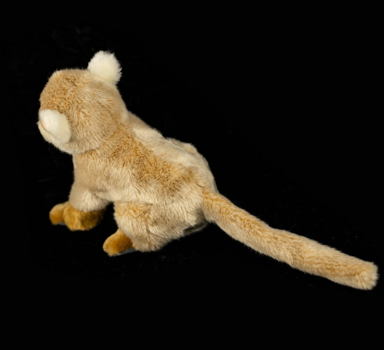 Macaco-esquilo macio de pelúcia de pelúcia