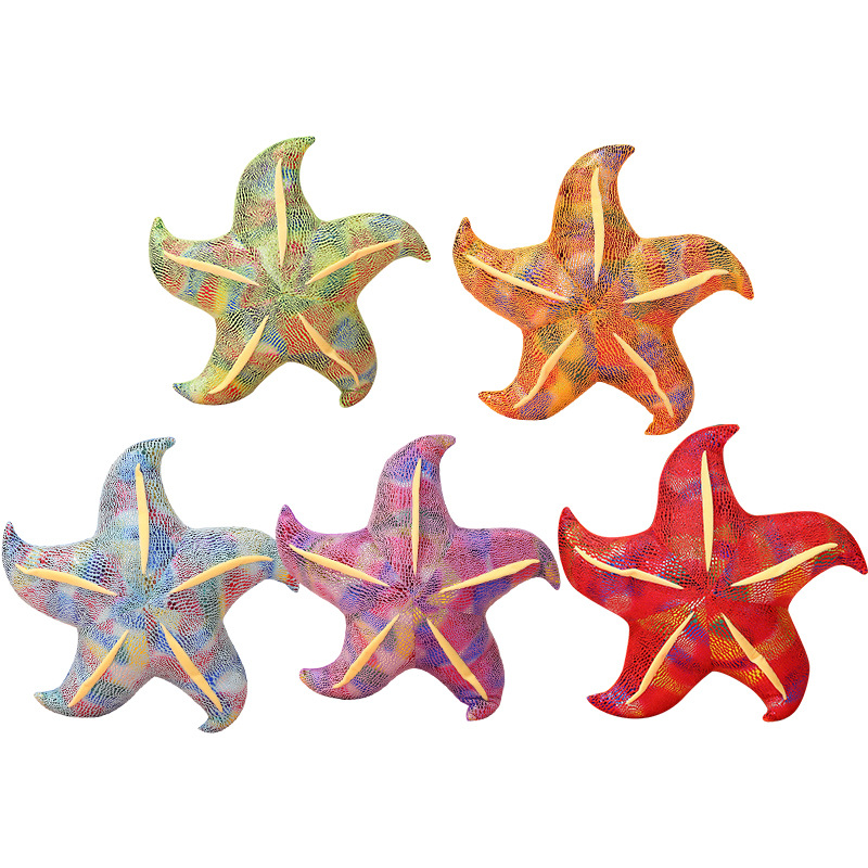 Big Starfish Sea Star צעצוע קטיפה ממולא רך