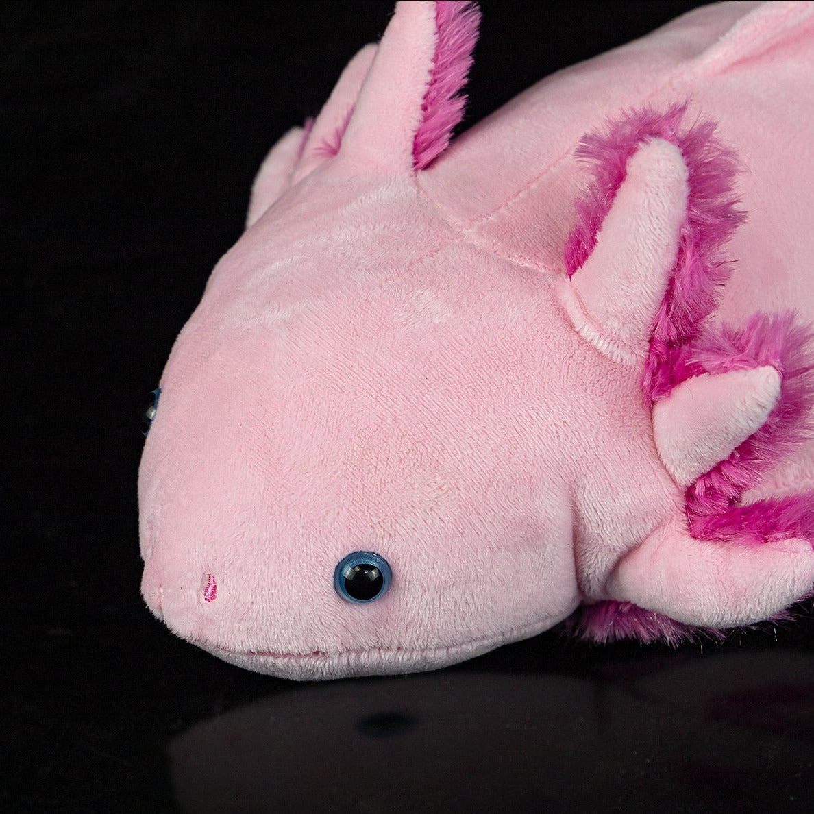 Rosa Axolotl weiches Plüschtier