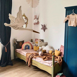 Hanging Swan Stuffed Plush Nursery Room Doll