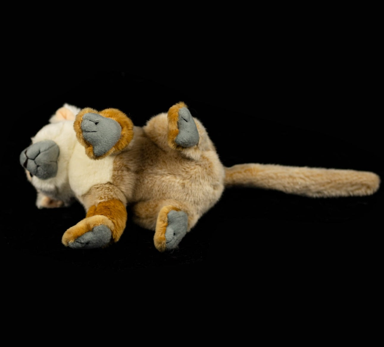 צעצוע קטיפה ממולא רך קוף סנאי