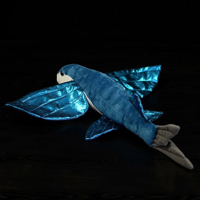 דג מעופף צעצוע קטיפה ממולא רך