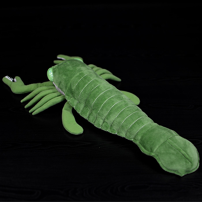Pterygotus Eurypterid Arthropod ממולא רך צעצוע קטיפה