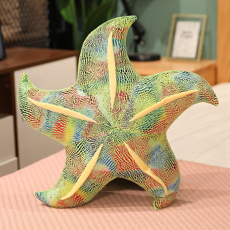 Big Starfish Sea Star צעצוע קטיפה ממולא רך
