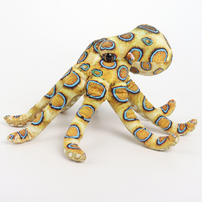 Blue-Ringed Octopus Soft Stuffed Plush Toy