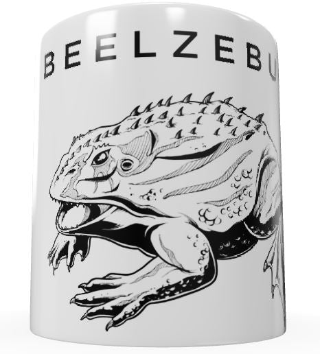 Beelzebufo Prehistoric Frog White Ceramic Mug