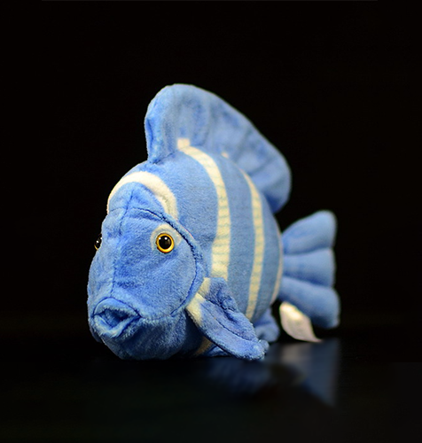 Atlantic Blue Tang Fish Měkká plyšová hračka