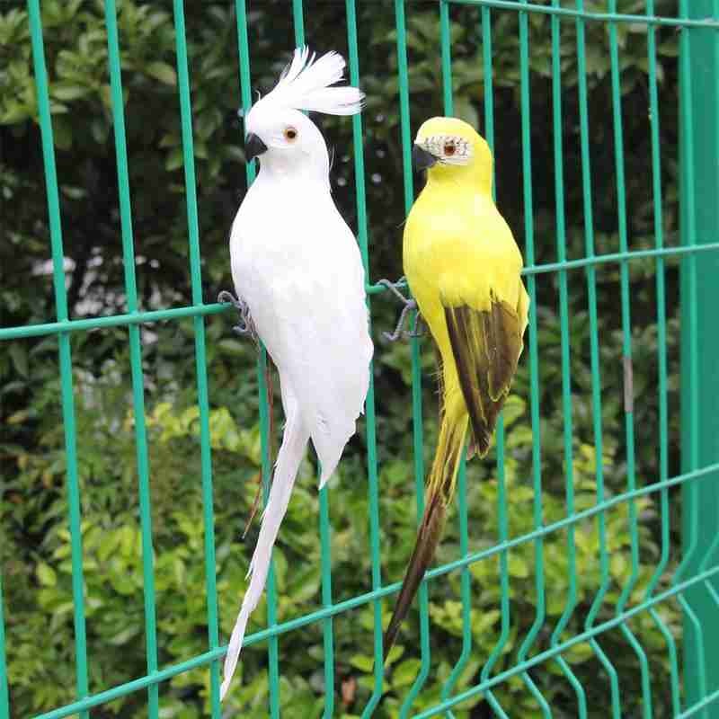 Realistic Parrot Bird Outdoor Garden Lawn Ornament