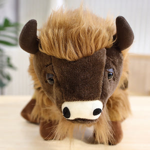 Bison Buffalo Soft Stuffed Plush Toy