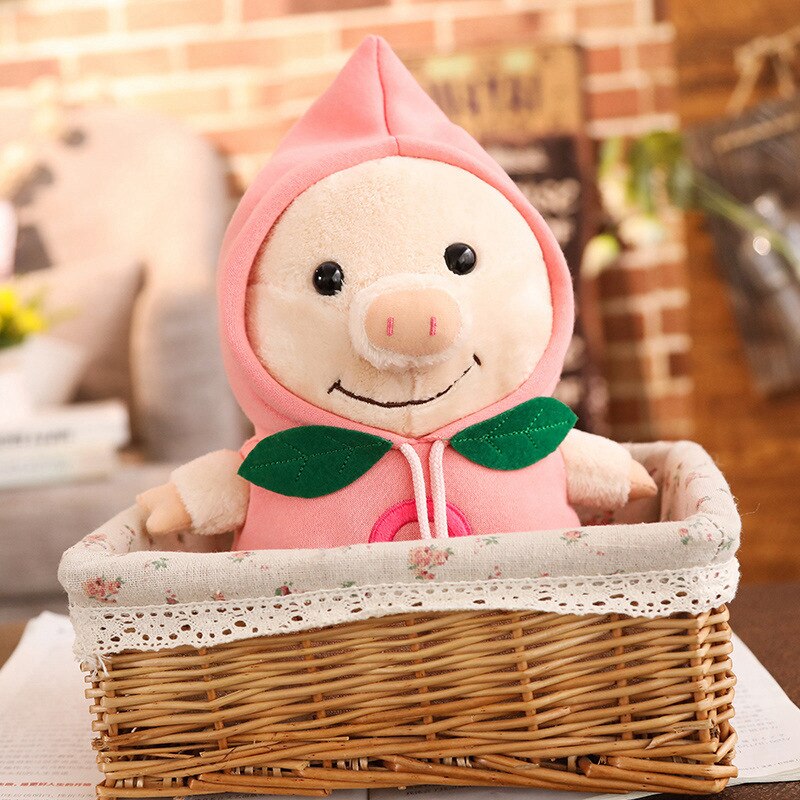 Pig In Hood טדי רך ממולא צעצוע קטיפה