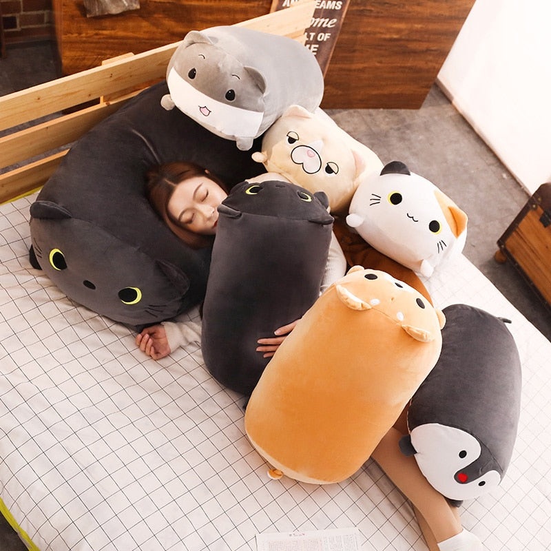 Kawaii Long stuffed Animal Pillow