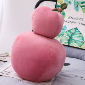 Giant Apple Fruit Soft Stuffed Plush Pillow Toy