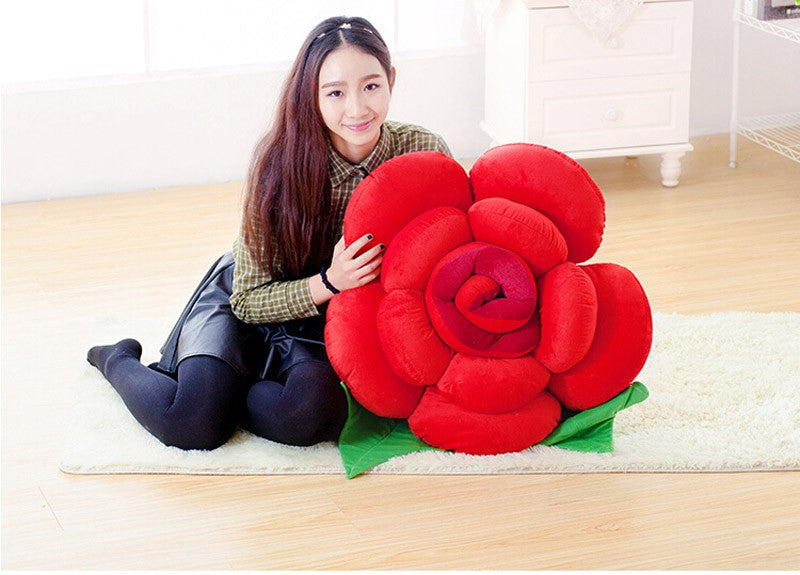 Flower Soft Stuffed Plush Pillow Cushion Toy