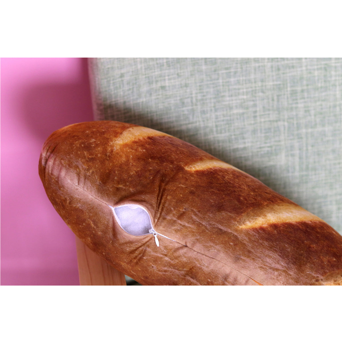 Pão gigante almofada de pelúcia macia brinquedo travesseiro