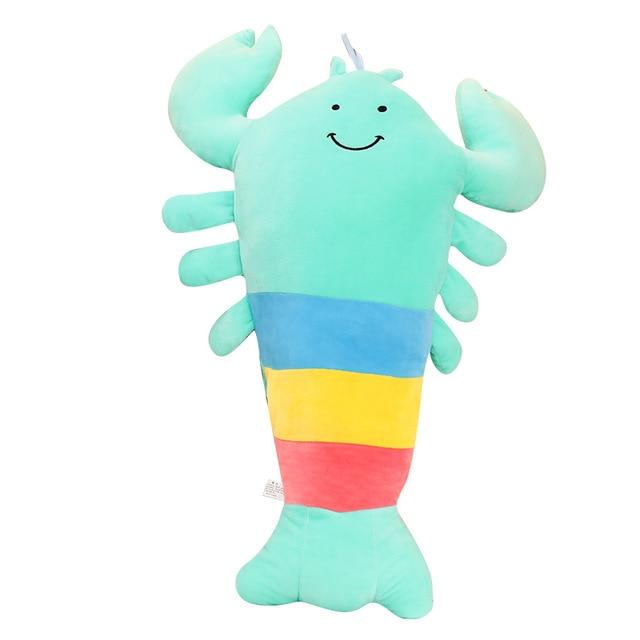 Jucărie cu pernă de pluș umplută și drăguță cu homar mare