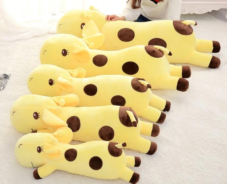 Giraffe weich gefülltes Plüsch-Kissen-Spielzeug