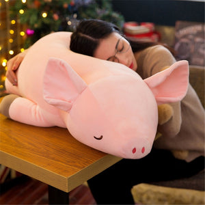 Cute Sleepy Pig Pillow Soft Stuffed Plush Toy