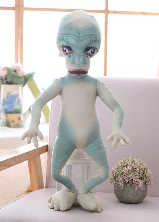 Jucărie de pluș moale Alien Martian