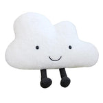 Smiley Cloud Měkký plyšový polštář