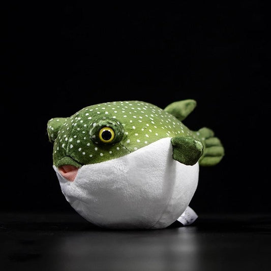 צעצוע קטיפה ממולא בפלאש דמוי דג נפוח