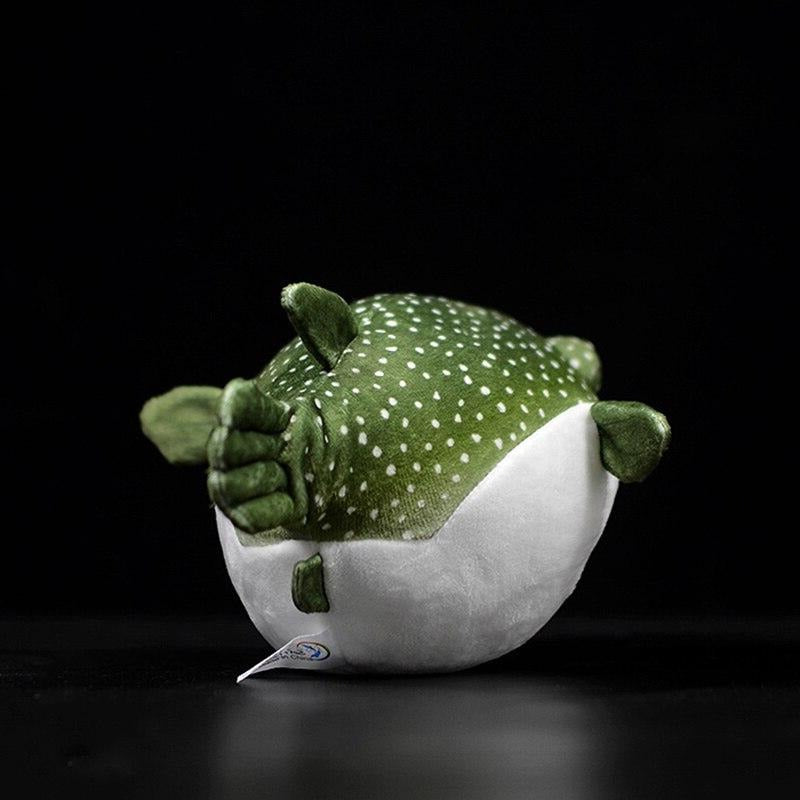 Jucărie de plus umplută Pufferfish Boxfish, realistă