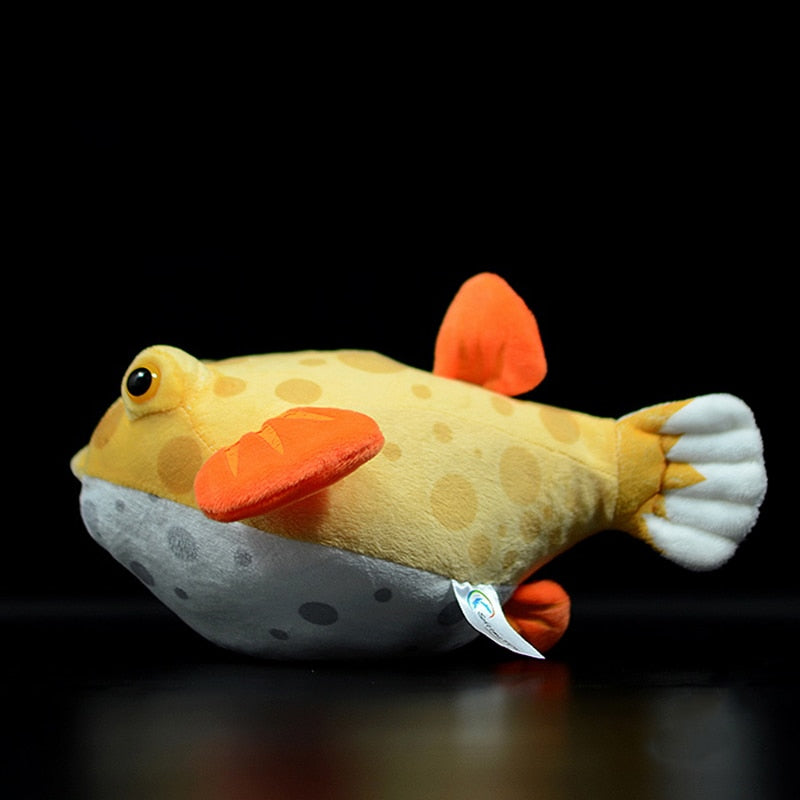 צעצוע קטיפה ממולא בפלאש דמוי דג נפוח