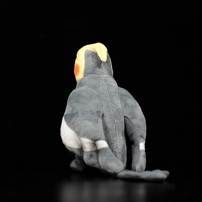 Jucărie de pluș moale umplută cu pasăre calopsită