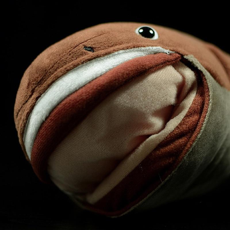 Brinquedo de pelúcia macio de pelúcia Megamouth Shark