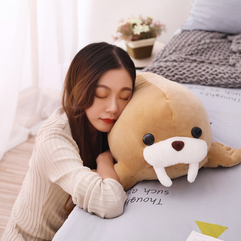 Large Seal Soft Stuffed Plush Pillow Cushion Toy – Gage Beasley