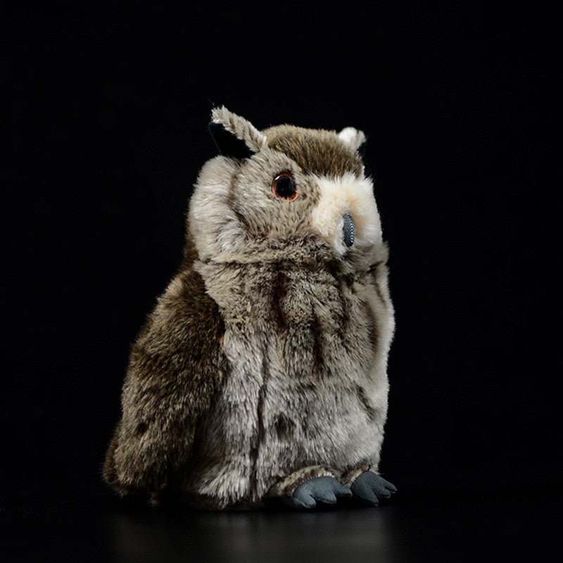 Eurasian Eagle Owl Bubo Bubo 软填充毛绒玩具