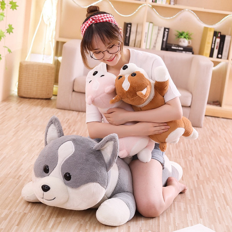 Corgi Dog Large Soft Stuffed Plush Pillow Toy