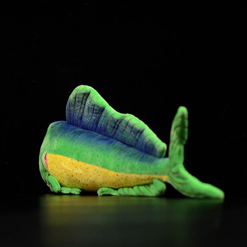 Jucărie de pluș moale umplută cu pește delfin Mahi Mahi Dorado