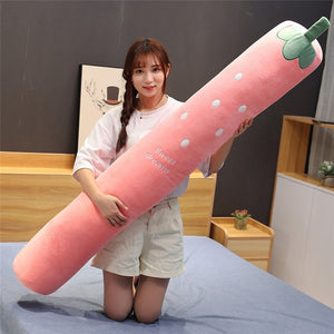 Long Fruit Vegetable Soft Body Pillow Cushion Toy