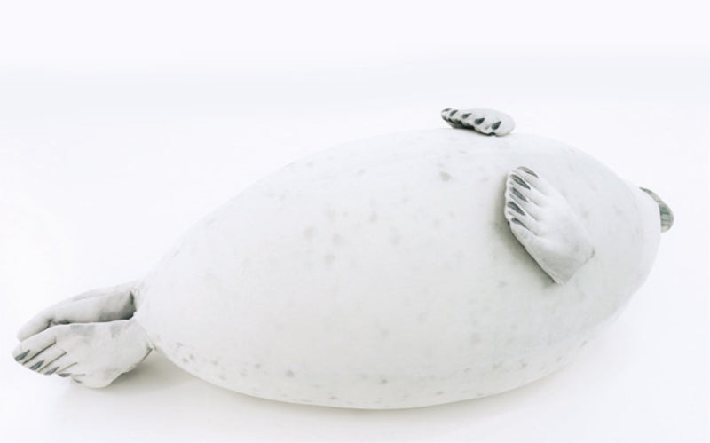 Jucărie de pernă cu pernă de pluș umplută Seal