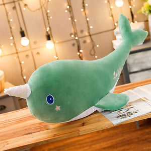 Unicorn Narwhal Whale Soft Stuffed Plush Toy