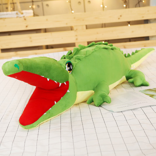 צעצוע כרית קטיפה ממולא ענק Gator