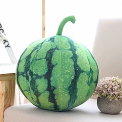 Watermelon Wax Gourd Fruit Soft Stuffed Plush Toy