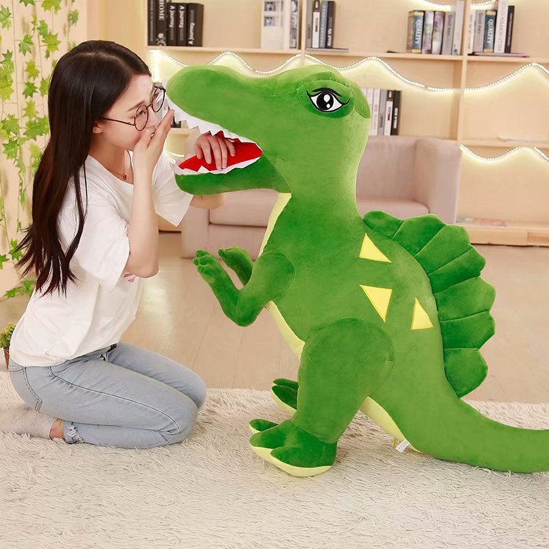 צעצוע קטיפה ממולא בגודל מלא ספינוזאורוס דינוזאור