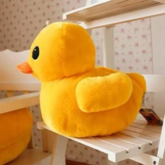 Brinquedo de pelúcia macio de pelúcia gigante de pato bebê