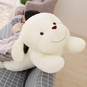 Large White Puppy Dog Soft Stuffed Plush Toy – Gage Beasley