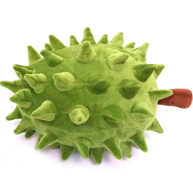 Jucărie de plus umplută cu fructe uriașe de durian