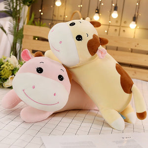 Smiley-Kuh-Rinder-weiches gefülltes Plüsch-Kissen-Spielzeug