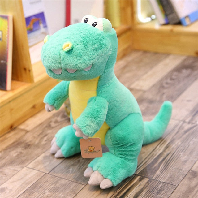 Lindo brinquedo de pelúcia macio dinossauro T-Rex