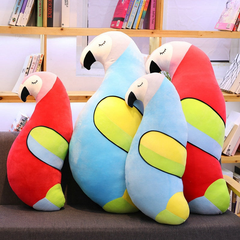 Papagei-Vogel-weiches gefülltes Plüsch-Kissen-Spielzeug
