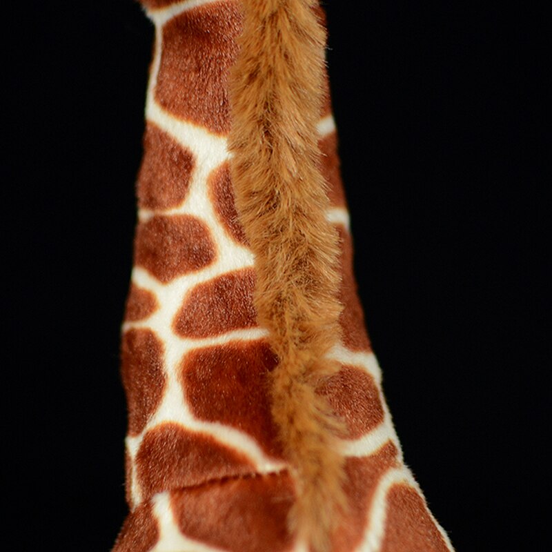 Afrikansk giraff mjuk plyschleksak