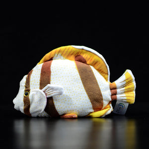 Four-banded Butterfly Fish Soft Stuffed Plush Toy