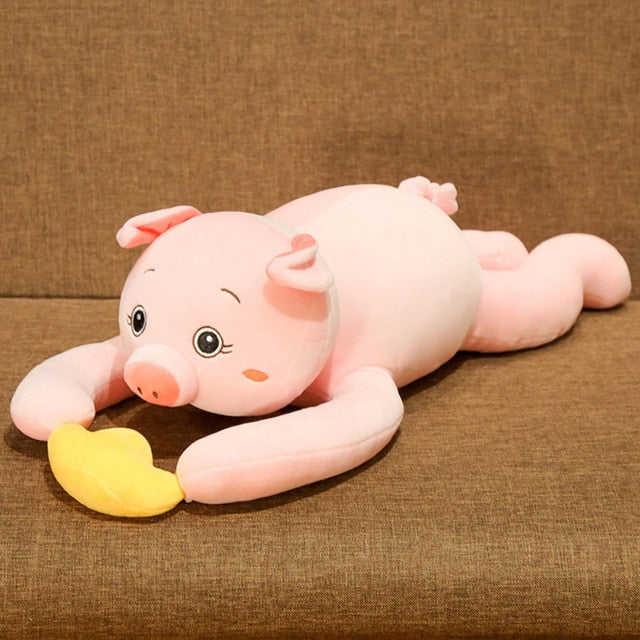 Animal cu mâncare umplută jucărie pernă de pluș