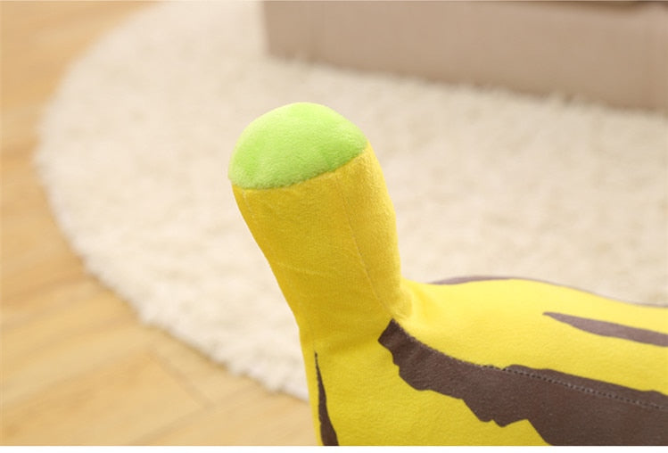 Peeled Banana Face Stuffed Plush Pillow Toy – Gage Beasley